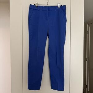 J. Crew Café Capri in Rich Blue